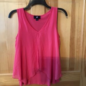 Coral misses tank to rayon/polyester XS